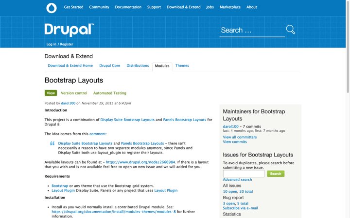 Bootstrap Layouts