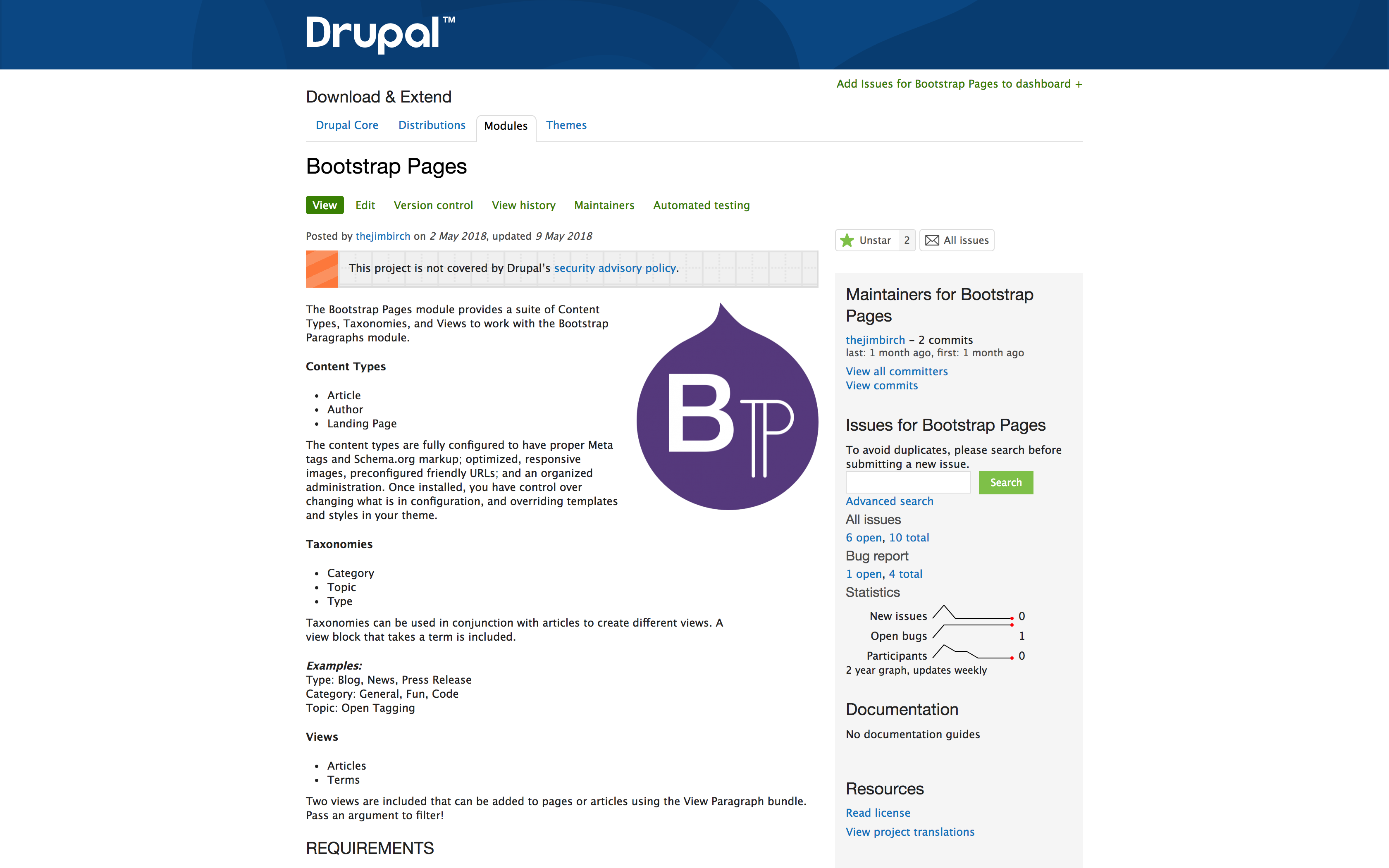Bootstrap Pages