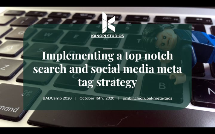 Implementing a top notch search and social media meta tag strategy