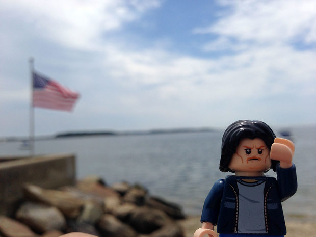 Lego Uncle Jim at the Cape
