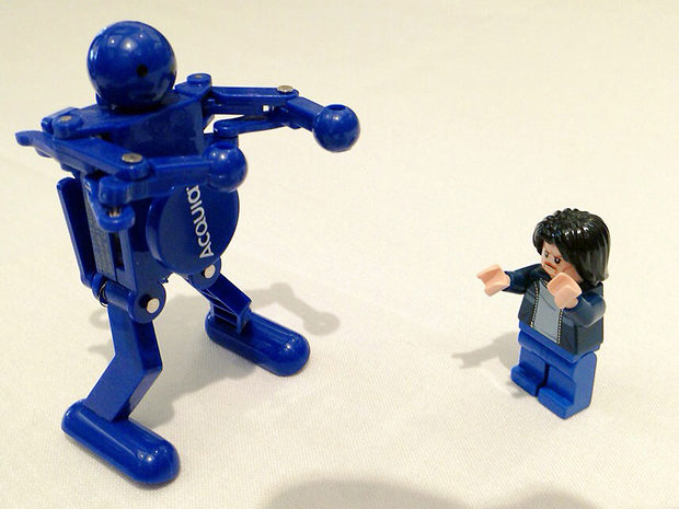 Lego Uncle Jim vs the Acquia Bot