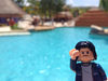 Lego Uncle Jim at the Pool Bar