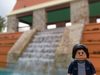 Lego Uncle Jim at the Ancient Waterfall