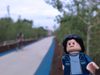 Lego Uncle Jim on the Bloomingdale Trail